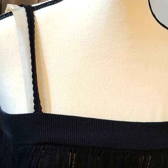 New Hoss Intropia dress (or long tunic) with drop waist and bow. Size Medium. - Picture 3 of 9